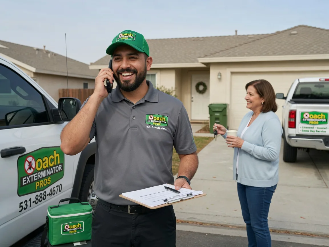 Pest Control Roach Exterminator Sunbury, OH FAQs
